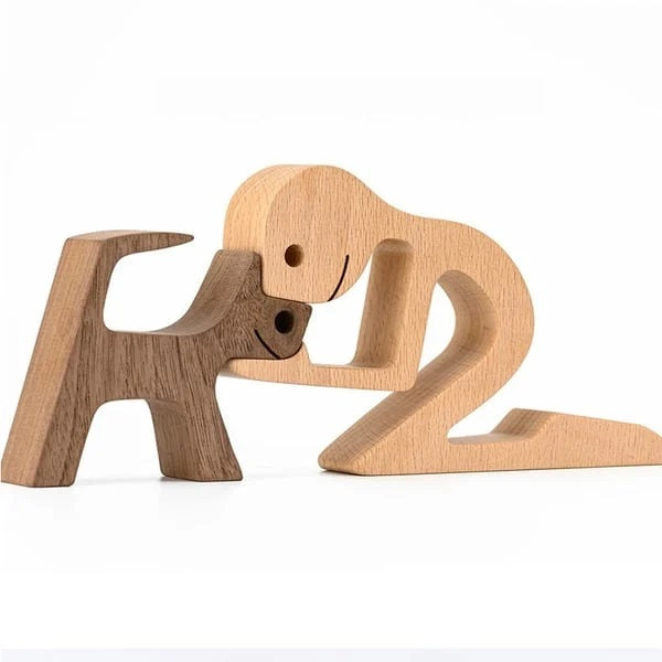 Handgemaakte Houten Beeldjes