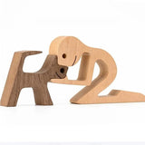 Handgemaakte Houten Beeldjes