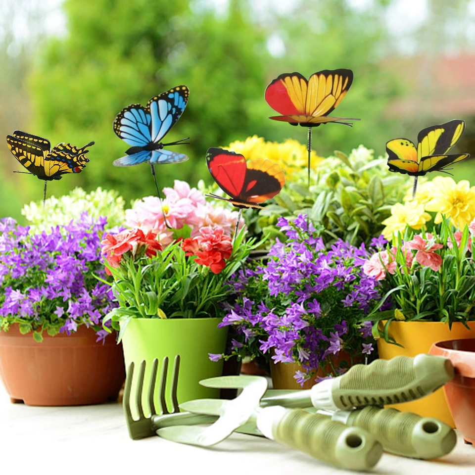 Vrolijke Vlinder Decoraties (12 Stuks!)