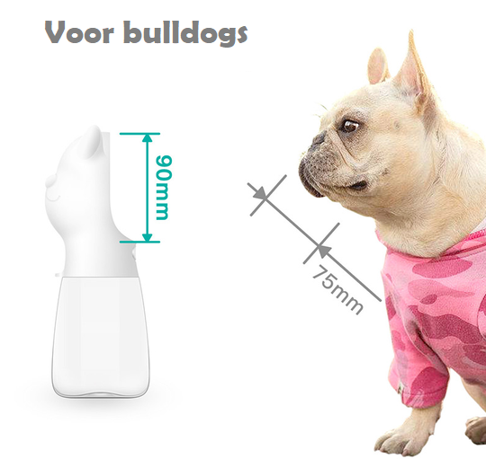 Draagbare honden drinkfles Pet Bottle+