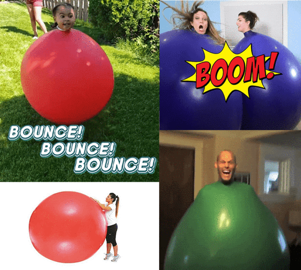 ENORME MENSELIJKE BALLON (180 CM)
