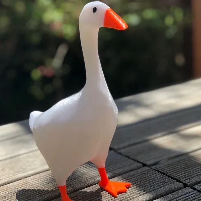 Grappige Gans Sleutelhouder