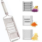 Multifunctionele Combi-Rasp (Dunschiller, Rasp en Julienne-snijder!)