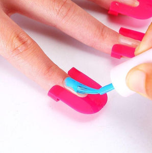 Nagellak Houder + Stencils Set