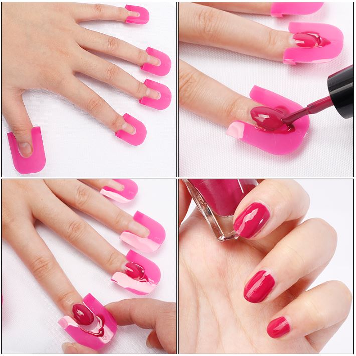 Nagellak Houder + Stencils Set