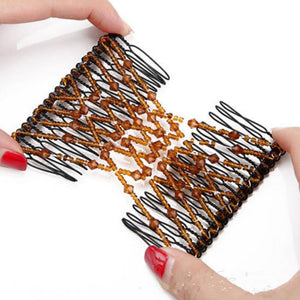 Flexibele vlinder haarclip "Glamourfly'