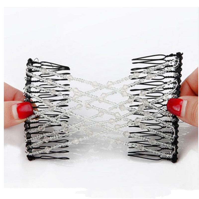 Flexibele vlinder haarclip "Glamourfly'