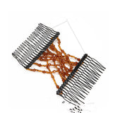 Flexibele vlinder haarclip "Glamourfly'