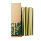 Handmade Bamboo rietjes (10 stuks)