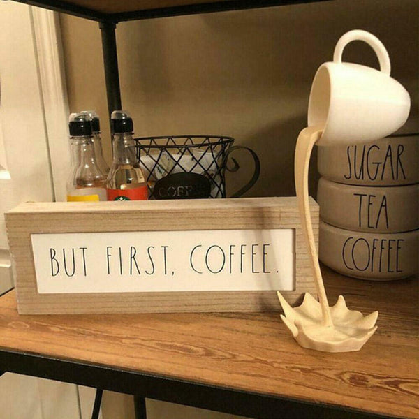 Zwevende Koffie Mok Decoratie