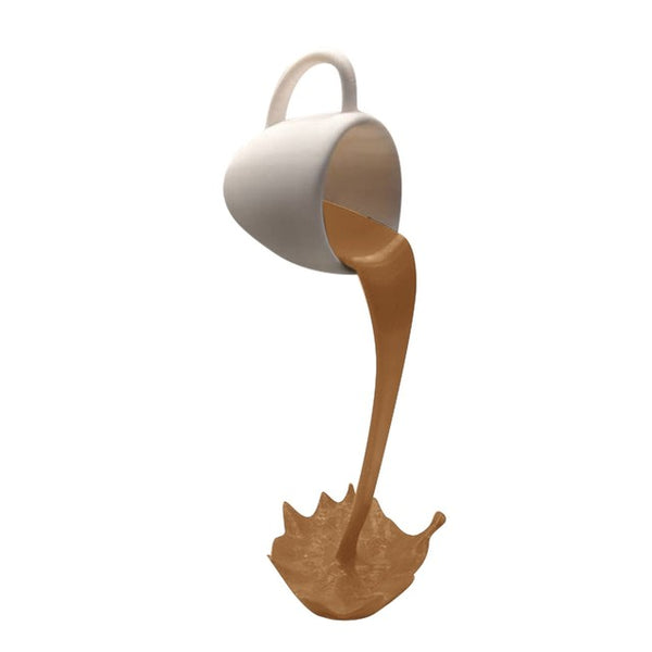 Zwevende Koffie Mok Decoratie