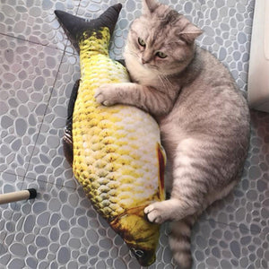 Kattenspeeltje 3D Vis Met Kattenkruid