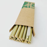Handmade Bamboo rietjes (10 stuks)
