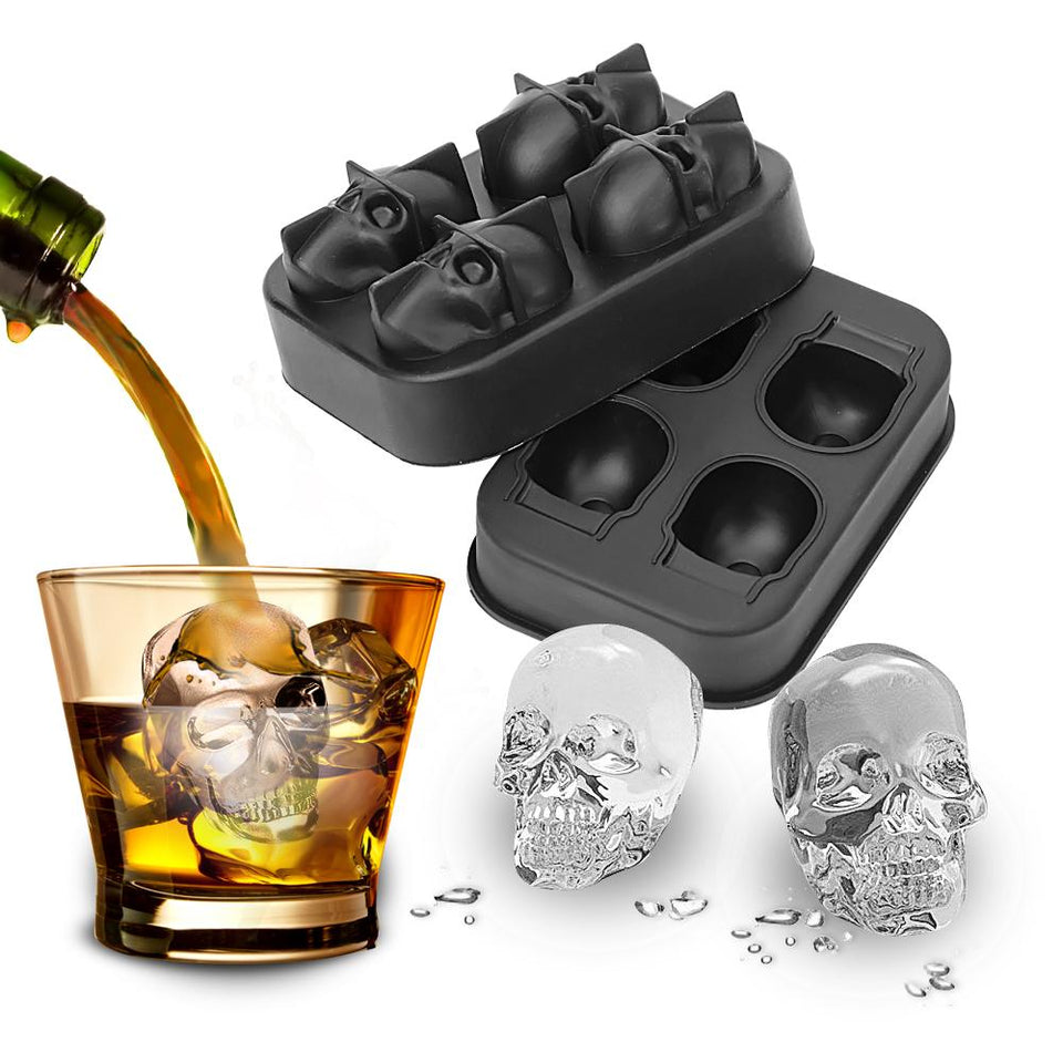3D Skull Deluxe ijsblokjes