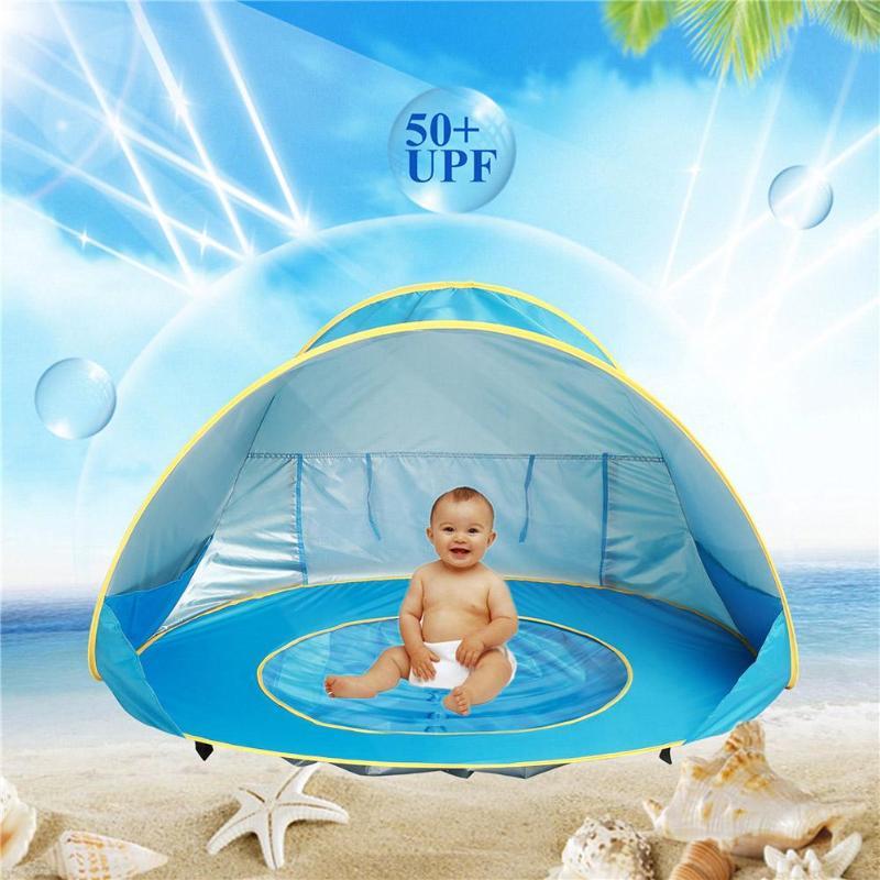 Verkoelende strandtent 'kidscool'