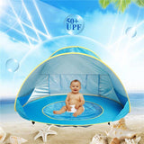 Verkoelende strandtent 'kidscool'
