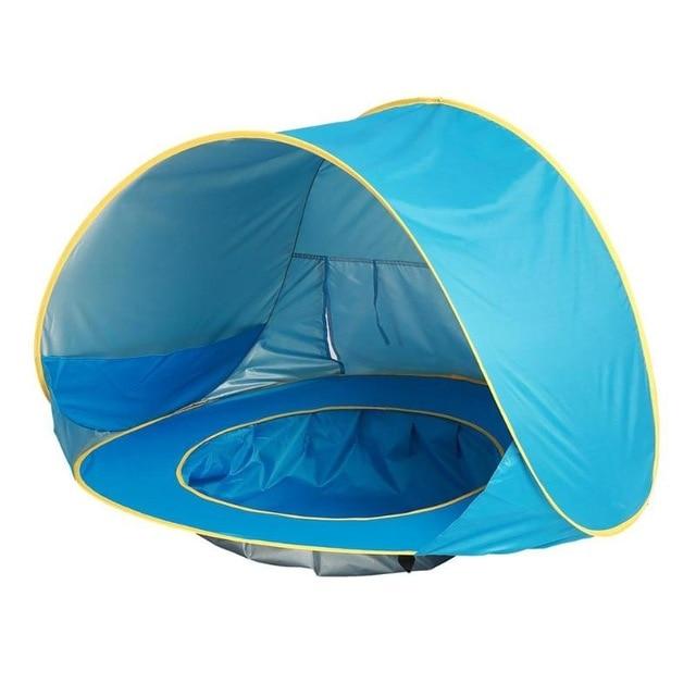 Verkoelende strandtent 'kidscool'