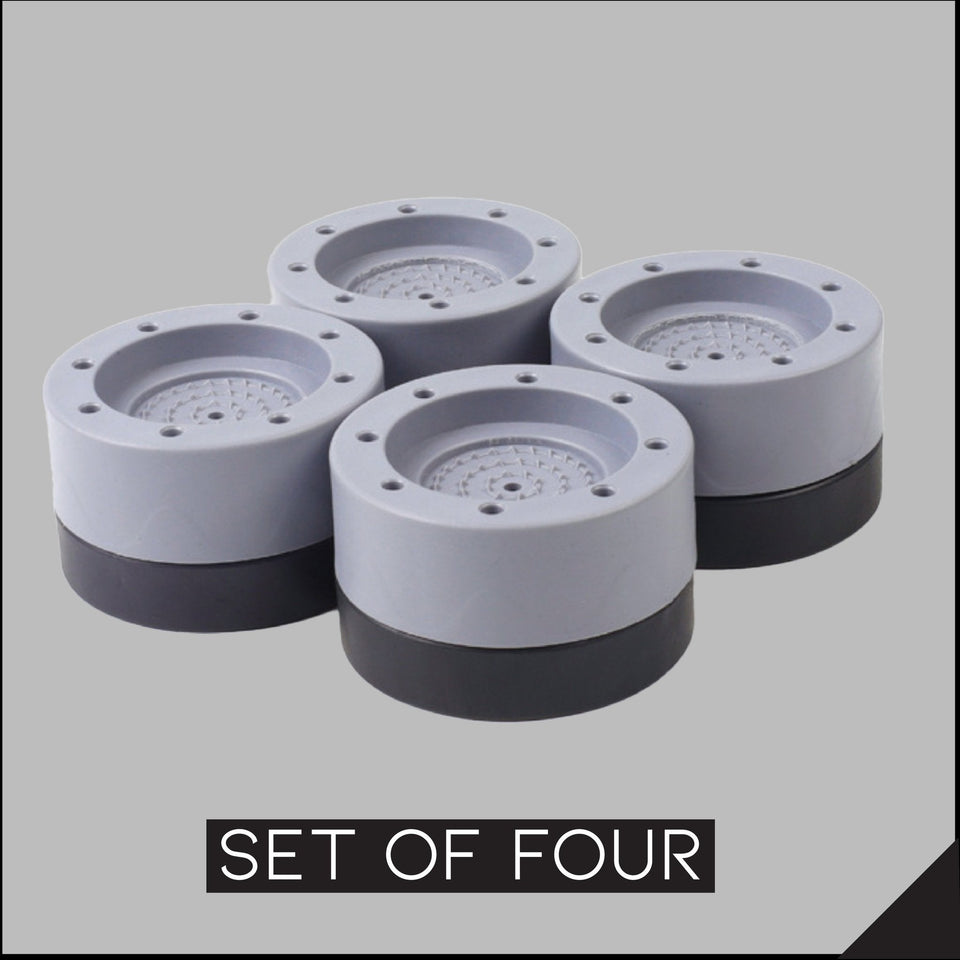 Trilling - en Lawaai Verminderende Wasmachine Pads (Set van 4 Stuks!)