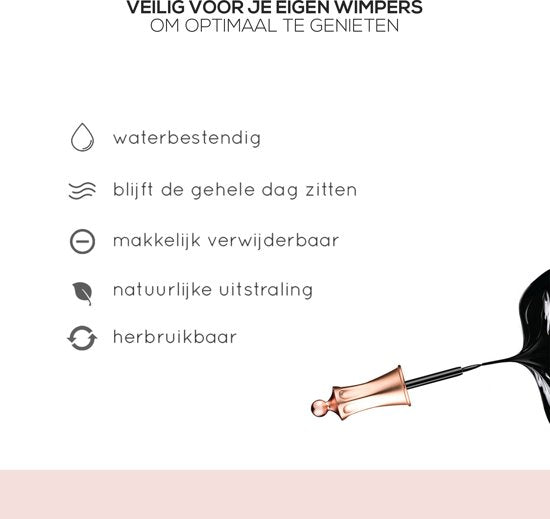 Magnetische eyeliner en nepwimpers